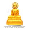 พระพุทธรูป ปางอินเดีย 30 นิ้ว ทองเหลือง พ่นทอง ฐานบัว