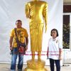 พระปางห้ามญาติ ทองเหลืองสูง 3.10 เมตร
