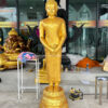 โรงหล่อพระ-พระปรระจำวันอาทิตย์ เนื้อทองเหลือง พ่นทอง ขนาด 30 นิ้ว
