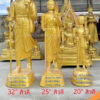 พระสีวลี เนื้ออัลลอยด์ พ่นทอง ขนาด 20-25-32 นิ้ว