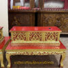 ชุดตู้พระอภิธรมไม้แกะลายปิดทอง