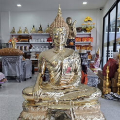 พระพุทธรูป เนื้อทองเหลือง ขัดเงา หน้าตัก 30 นิ้ว,โรงหล่อพระนครปฐม,โรงหล่อพระลาดหลุมแก้ว,โรงหล่อพระอยุธยา
