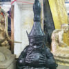 พระราหู 20 นิ้ว เนื้อทองเหลือง รมดำ