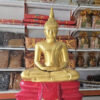 หลวงพ่อโสธร หน้าตัก 30 นิ้ว เนื้อทองเหลือง พ่นทอง ฐานสีแดง,โรงหล่อพระเสรีการช่าง,โรงหล่อราชบุรี