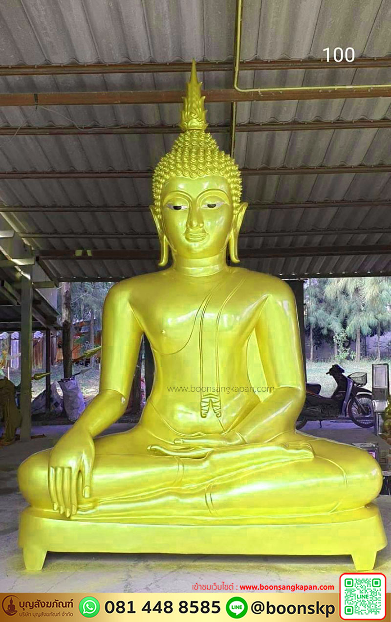 พระประธานหน้าตัก 100 นิ้ว