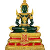 พระแก้วมรกด เนื้อเรซิ่น ปิดทองเค สีเขียว หน้าตัก 60 นิ้ว
