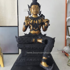 ท้าววิษณุกรรม หน้าตัก 30 นิ้ว สูง 148 ซม.