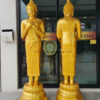 พระประจำวันศุกร์ เนื้อทองเหลือง พ่นทอง ขนาด 30 นิ้ว