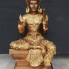 พระวิษณุ ทองเหลือง สีรมมันปู่ขนาด 25 นิ้ว