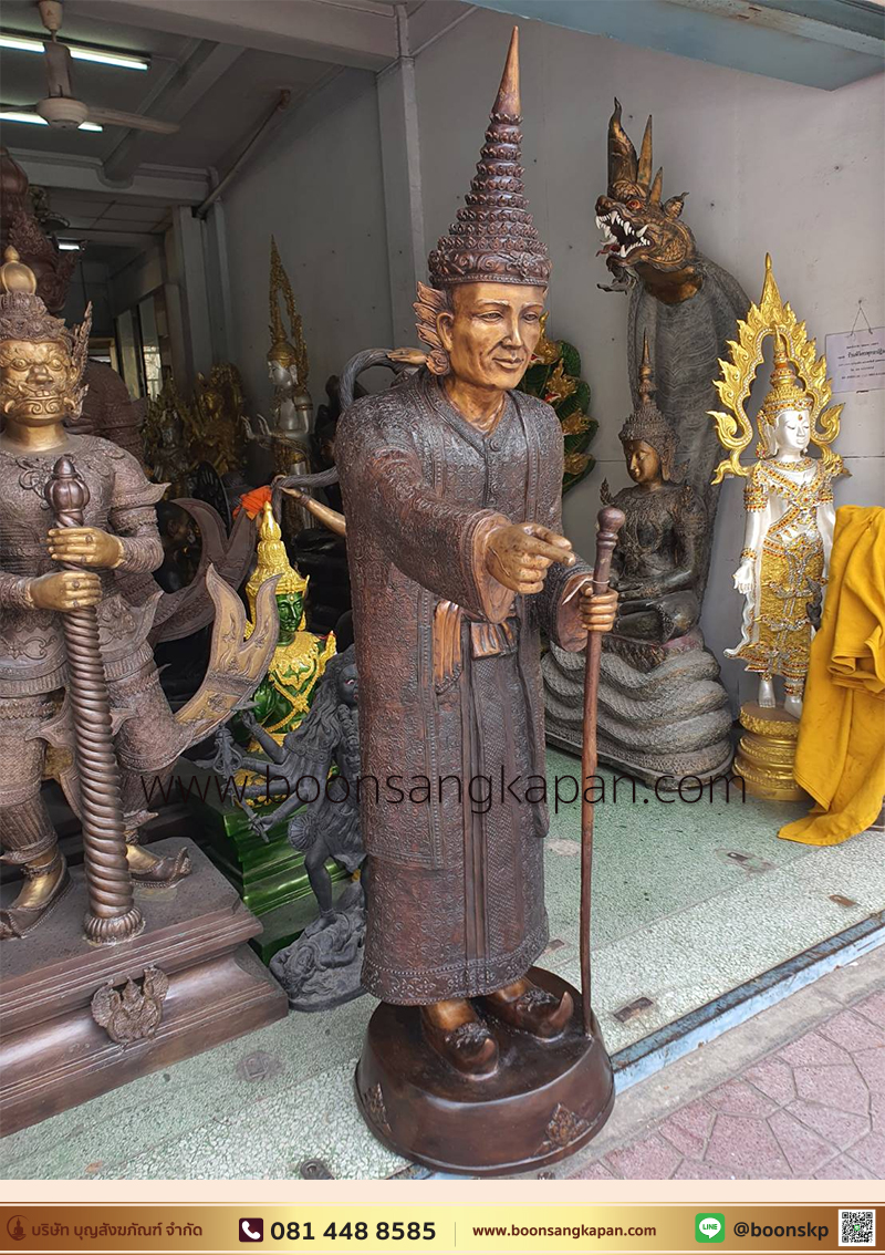 เทพทันใจ สูงเท่าองค์จริง 205 ซม.