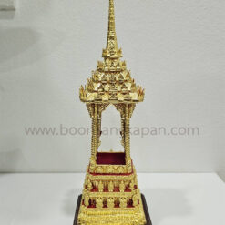 บุษบก เรซิ่น ปิดทองคำแท้ ขนาดเล็ก