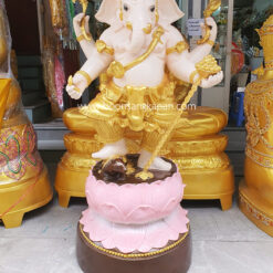 พระพิฆเนศ เนื้อทองเหลือง แบบยื่น ความสูง 190 ซม.