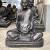 หลวงปู่มั่น 30 นิ้ว เนื้อทองเหลือง รมดำ