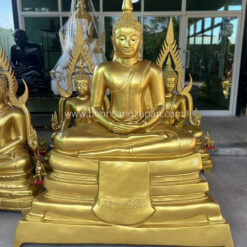 หลวงพ่อโสธร หน้าตัก 40 นิ้ว เนื้ือทองเหลือง พ่นทอง