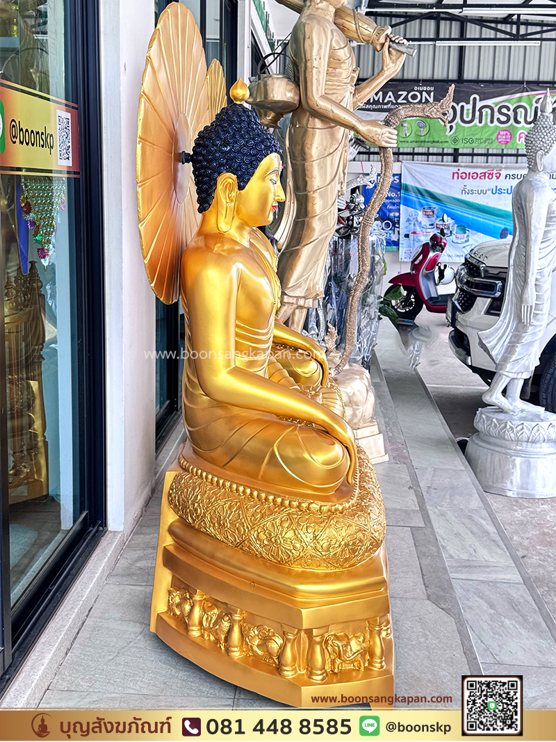 โรงหล่อพระ-โรงงานพระ-โรงหล่อพระพุทธเมตตา-พระพุทธเมตตา-พระพุทธเมตตา ทองเหลือง พ่นทอง หน้าตัก 30 นิ้ว