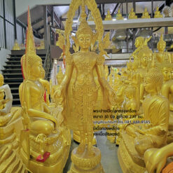 พระปางเปิดโลกทรงเครื่อง ขนาด 30 นิ้ว สูงรวม 230 ซม.